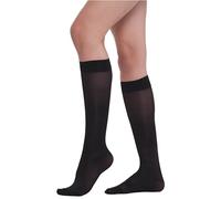 BeOnTop Bas De Contention Femme 140 Den - Chaussettes De Contention Femme Graduée, Chaussettes Hautes Femme 22-23 Mmhg, Mi Bas Femme Comfort Support Line - Made In Italy