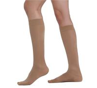 BeOnTop Bas De Contention Femme 140 Den - Chaussettes De Contention Femme Graduée, Chaussettes Hautes Femme 22-23 Mmhg, Mi Bas Femme Comfort Support Line - Made In Italy