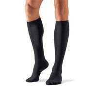 BeOnTop Bas De Contention Homme Reposants 14-17 mmHg - Chaussettes de Compression pour Circulation Sanguine, Travail, Sport, Voyage, Jambes Lourdes - Made in Italy