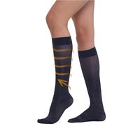 BEONTOP by Gambetti Bas De Contention Femme 140 Den - Chaussettes de Compression Graduée 15-20 mmHg pour Circulation, Fatigue et Gonflement, Voyage Sport Travail, Confort Respirant - Made in Italy
