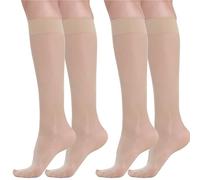 BEONTOP by Gambetti Bas de Contention Femme 40 Den 2 Pcs - Chaussettes De Contention Graduée 15-16 mmHg, Compression Socks, Ligne Comfort Support - Made in Italy