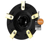 BEOS Disque de Coupe Premium pour Robot Tondeuse - pour Gardena Smart Sileno Pro & Sense - Plateau de Coupe pour 5 Lames - Disque de Coupe renforcé de Fibre de Verre - Ø 142 mm