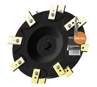 BEOS Disques de Lame pour Tondeuse robotisée Premium - Compatibles avec Mammotion LUBA2 AWD (à partir de l'année-modèle 2025) - 2 disques de Lame pour 8 Lames - renforcé de Fibres de Verre