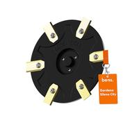 BEOS® Premium Tuning pour tondeuses-Robots - Disque Rotatif Compatible avec Gardena Sileno City - Disque de Lame pour 6X Lames - Disque de Lame renforcé de Fibres de Verre - Ø 142 mm