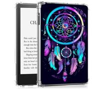 BEOTIWAD Coque transparente pour Kindle 10{^>e<^} génération 2019 de 6" et Kindle Signature Edition - Coque arrière fine en TPU résistant aux chocs - Attrape-rêves arc-en-ciel