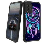BEOTIWAD Rainbow Dream Catcher - Coque de téléphone pour Samsung Galaxy A42 5G, Galaxy A42 5G, dos en acrylique rigide et pare-chocs en TPU souple - Coque de protection fine et résistante aux chocs