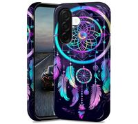 BEOTIWAD Rainbow Dream Catcher Coque de téléphone pour Samsung Galaxy A56 5G 6,5 pouces double couche hybride rigide PC & silicone design de protection résistant aux chocs pour Samsung A56 5G