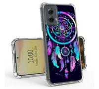 BEOTIWAD Rainbow Dream Catcher Coque transparente pour Motorola Moto G Stylus 5G 2024 6,7" en TPU transparent anti-jaunissement