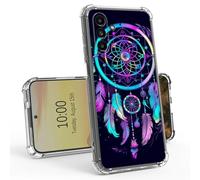 BEOTIWAD Rainbow Dream Catcher Coque transparente pour Samsung Galaxy A15 5G 6,5 pouces, fine, transparente, anti-jaunissement, protection militaire résistante et durable pour Samsung A15 5G