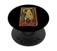 Beowulf Poème Mythe scandinave Anglo-Saxon Anglais Viking PopSockets PopGrip Adhésif
