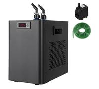 BeoyNot 26.4/42.3/79.3GAL Refroidisseur D'aquarium, Refroidisseur De Réservoir Marin Machine, Température Réglable 5-40 °C, Réfrigération par Compresseur, pour d'eau Douce Et Salée 100L(26gal)