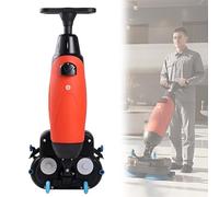 BeoyNot Autolaveuse Professionnelle, Largeur de Nettoyage 43cm, Réservoir d'eau Propre de 4L + Réservoir d'eaux usées de 7.5L, Nettoyée 1200㎡/H, pour Sols en Bois, Carrelage, Marbre Red