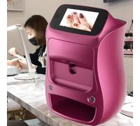 BeoyNot Imprimante 3D Nail Art Professionnelle - Écran Tactile 5", Peinture 20s, Wi-FI/DIY,Machine d'impression D'ongles Mobile - 3000+ Images pour Salon & Maison
