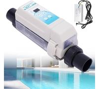 BeoyNot Machine de génération de Chlore à l'eau salée, Production de Chlore : 8/12 / 16/20 g/h, avec Cellule en Titane, Affichage numérique et Fonction d'auto-Nettoyage, pour Piscine, Spa 20g/H≤80m³