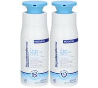 BepanthenDerma® Crème Nutritive Corps Peaux Sèches et Sensibles 2x400 ml