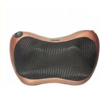 BEPER 40.501 Coussin de massage avec adaptateur pour voiture 4 nœuds de massage Rotation dans le sens des aiguilles d'une montre et dans le sens inverse des aiguilles d'une montre Favorise la circulat