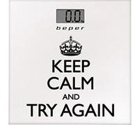 Beper 40.821 pèse-personne Keep Calm G