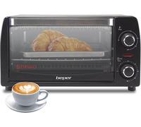 BEPER 90.882 Four Electrique Résistance au Quartz, Noir, 1050 W