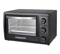 BEPER 90.883 Four Electrique avec Minuterie, 1300 W, Noir Noir G
