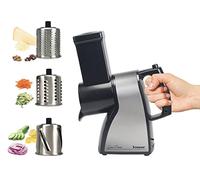 Coupe-légumes électrique - BEPER - BP.400 - Acier - 3 accessoires interchangeables - Idéal pour râper