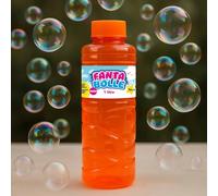 BEPER Bubbles 1 Litre - Bouteille Rechargeable avec bâton à Bulles - Liquide microbiologiquement testé - Idéal pour Les Enfants à partir de 36 Mois et Pack de Recharge pour Les Machines à Bulles.