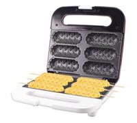 Beper P101cud100 Moule À Gauffres 6 Gauffre(S) 850 W Noir, Blanc