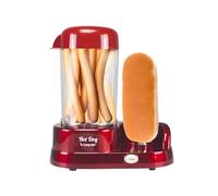 BEPER P101CUD501 Machine à Hot-Dogs au vapeur,350W, ABS, Rouge