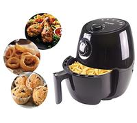 Friteuse à air chaud 2L, 1000W, noir Noir