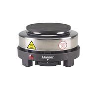 BEPER P101PIA003 Plaque chauffante électrique, 500 W, Acier inoxydable/Ghisa, Noir/Gris