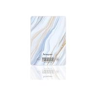 BEPER P102BIL002 Balance de cuisine numérique, Plateau en verre trempé, Balance avec écran LCD et touches tactiles, Fonction tare, Capacité maximale 5kg, Arrêt automatique, Fantaisie Chocolat