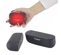 BEPER P203TFO050 Chauffe-mains magnétique rechargeable, chauffe-mains portable avec 3 niveaux de chaleur, double usage (conjoint ou séparé), autonomie de 7 heures, chargement USB-C