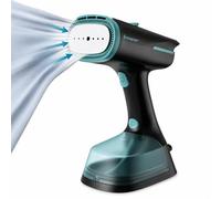 BEPER P204FER211 Défroisseur vapeur vertical SteamGrip avec aspiration et vapeur 1400 W, 2 niveaux de vapeur, réservoir d’eau de 270 ml, repassage sans planche, idéal pour robes et chemises
