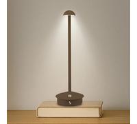 BEPER P207ILI155 Lampe de table sans fil rechargeable, 3 nuances de couleur, intensité réglable, USB type C inclus, portable pour bureau, table de chevet ou table