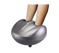 BEPER P302MAS050 Masseur pieds Shiatsu avec chaleur et compression d'air, 3 intensités, 2 niveaux de chaleur sélectionnables, télécommande incluse, parfait pour la maison et le bureau soulagement du