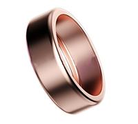 bephible Accessoire pour Oura Ring Gen 3 - Coque en silicone anti-chute - Protection intelligente - Antidérapante - Élastique - Taille universelle - Facile à utiliser - Or rose - M