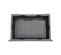 bephible Boîte de rangement de voiture pour Tesla Model Y - Grande capacité - En TPE - Pour siège avant et tiroir - Bac caché - Noir