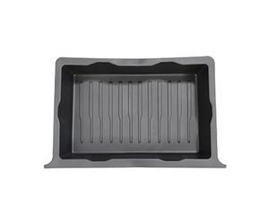 bephible Boîte de rangement de voiture pour Tesla Model Y - Grande capacité - En TPE - Pour siège avant et tiroir - Bac caché - Noir