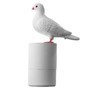 bephible Distributeur de Savon en Mousse Riche, sans Contact, en Forme de Pigeon, Lave-Mains à Induction Automatique, détection Fine Blanc