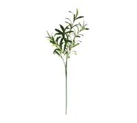 bephible Feuilles Artificielles Simulation Plante Olive Branche Décoration de Table Vert
