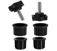 bephible Support de base de parasol stabilisateur de parasol. Titre du produit pour 1 lot de pièces de rechange, haute stabilité, antirouille, large compatible, anneau de trou noir