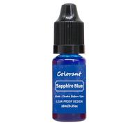 bephible Teinture pour bougie - Essence de couleur pour bougie - 10 ml - Colorant pour la maison - Bleu roi