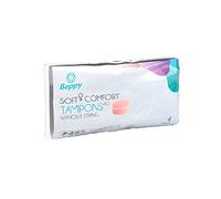Beppy Soft Comfort Tampon avec Lubrifiant Revêtement 4 Pièces