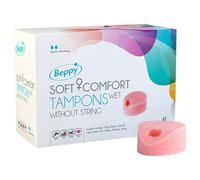 Beppy - tampon hygiénique sans ficelle - lubrifié - pack de 8