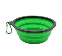 BEPSYOM 1 Chien Pliable, Bol Retractable pour Chien, gamelle Voyage Portable, écuelle Eau transportable, avec Mousqueton, pour Chat, randonnée, Camping