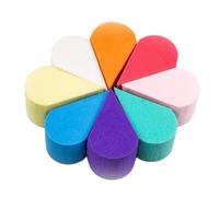 BEPSYOM 8 Pcs Éponges et Pinceaux Maquillage Set Beauty Blender Fond de Teint Visage Nez Yeux Contouring Houpette Poudre Libre Correcteur Highlighter Créations
