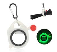 BEPSYOM Câble Tip Holder Glow in The Dark Zip Tie，Rangement pour Attaches Zippées，Support pour Attaches Câble Légères, Rack Plastic Automatic Câble Câble Organisateur Portable