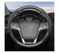BEQLXTA Couvre Volant Voiture Housse de Volant en Cuir pour MG pour Zs pour Hector GS 5 6 R pour Cyberster 8 pour Phev HS Rx9 7 3 pour Baleine 1 Rx5 GT 4 pour T60