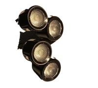 BEQLXTA PDC capteur Stationnement Lumière à ode Conception Radar recul 3W sous Miroir latéral la Voiture lumière de flaque d'eau Lampe Bienvenue pour Porte Ampoules lumière du Jour(Amber Light,4pcs)