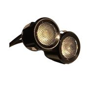 BEQLXTA PDC capteur Stationnement Lumière à ode Conception Radar recul 3W sous Miroir latéral la Voiture lumière de flaque d'eau Lampe Bienvenue pour Porte Ampoules lumière du Jour(Red Light,2pcs)