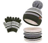 Bequemer Laden Bonnet Polaire Enfant Hiver Echarpe Cache-Cou Gants Ensemble